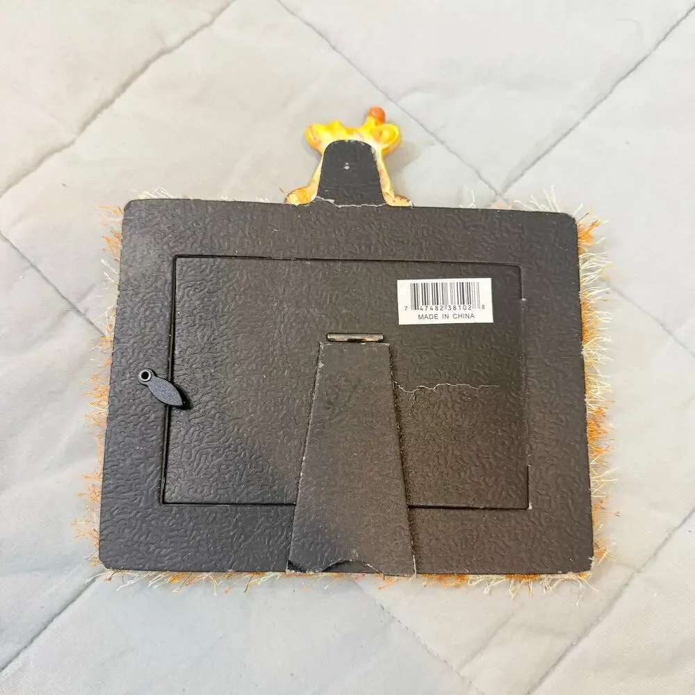 NEW Fuzzy Giraffe Picture Photo Frame 3.5